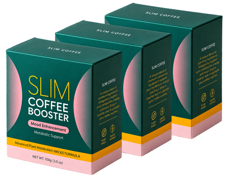 Slim Coffee Booster 3 Boxen mit 60 Sachets