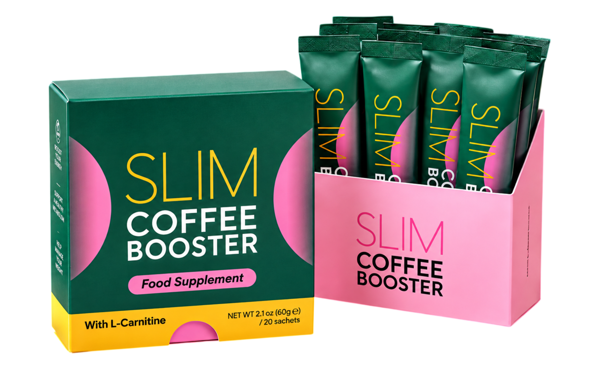 Slim Coffee Booster Box mit 20 Sachets